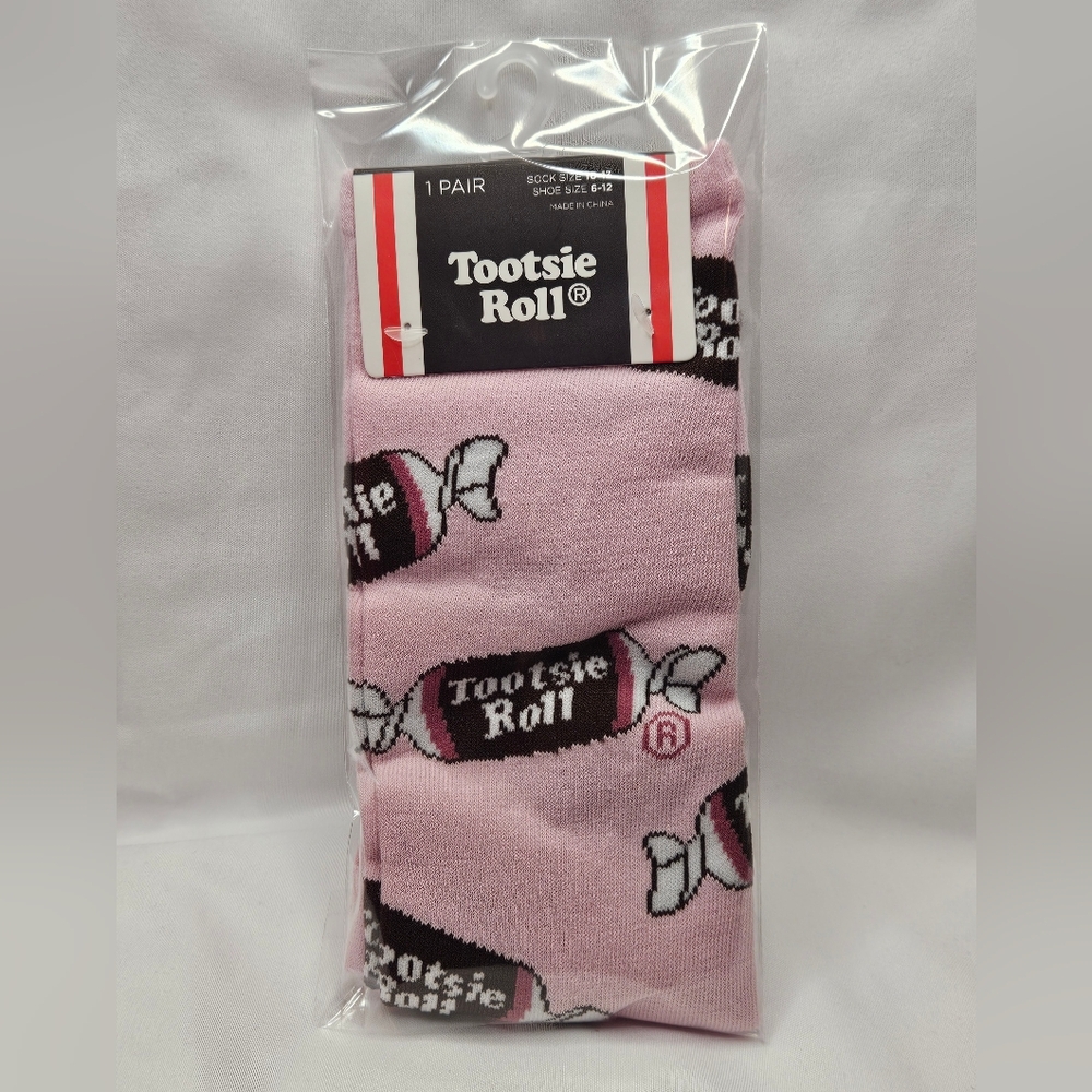 5/$20 Tootsie Roll Causal Socks NWT